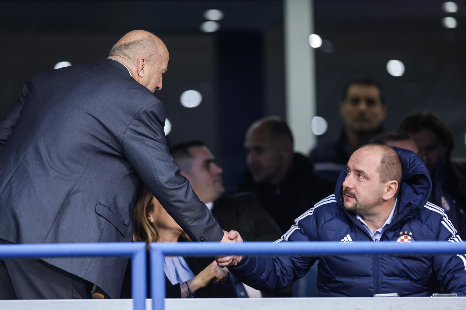 10.03.2024., stadion Maksimir,, Zagreb - Utakmica 26. kola HNL-a  GNK Dinamo - NK Slaven Belupo. Velimir Zajec, Danijel Tomacic Photo: Luka stanzl/PIXSELL