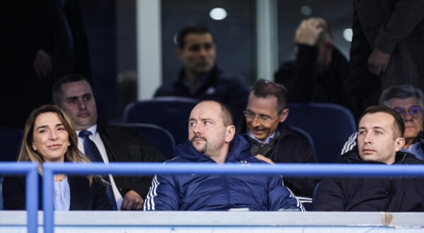 10.03.2024., stadion Maksimir,, Zagreb - Utakmica 26. kola HNL-a  GNK Dinamo - NK Slaven Belupo. Vlatka Peras, Darko Podnar, Danijel Tomacic Photo: Luka stanzl/PIXSELL