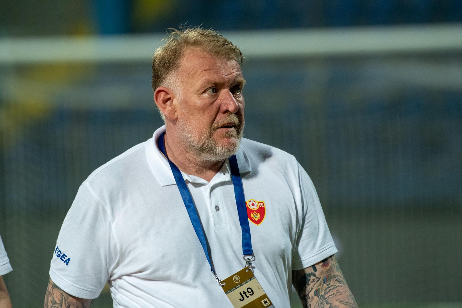 09, June, 2024, Podgorica - A friendly match between the football teams of Montenegro and Georgia was played at the Pod Gorica stadium. Robert Prosinecki, trener/coach (Montenegro). Photo: R.R./ATAImages

09, jun, 2024, Podgorica - Prijateljska utakmica izmedju fudbalskih reprezentacija Crne Gore i Gruzije odigrana je na stadionu Pod Goricom. Photo: R.R./ATAImages Photo: R.R./ATAImages/PIXSELL