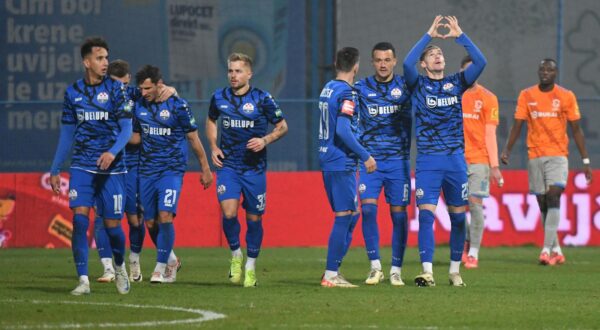 10.11.2024., Stadion Ivan Kusek Apas, Kopriovnica- 13. kolo SuperSport HNL, NK Slaven Belupo i NK Varazdin.  Alen Grgic.
Photo: Vjeran Zganec Rogulja/Pixsell Photo: Vjeran Zganec Rogulja/PIXSELL