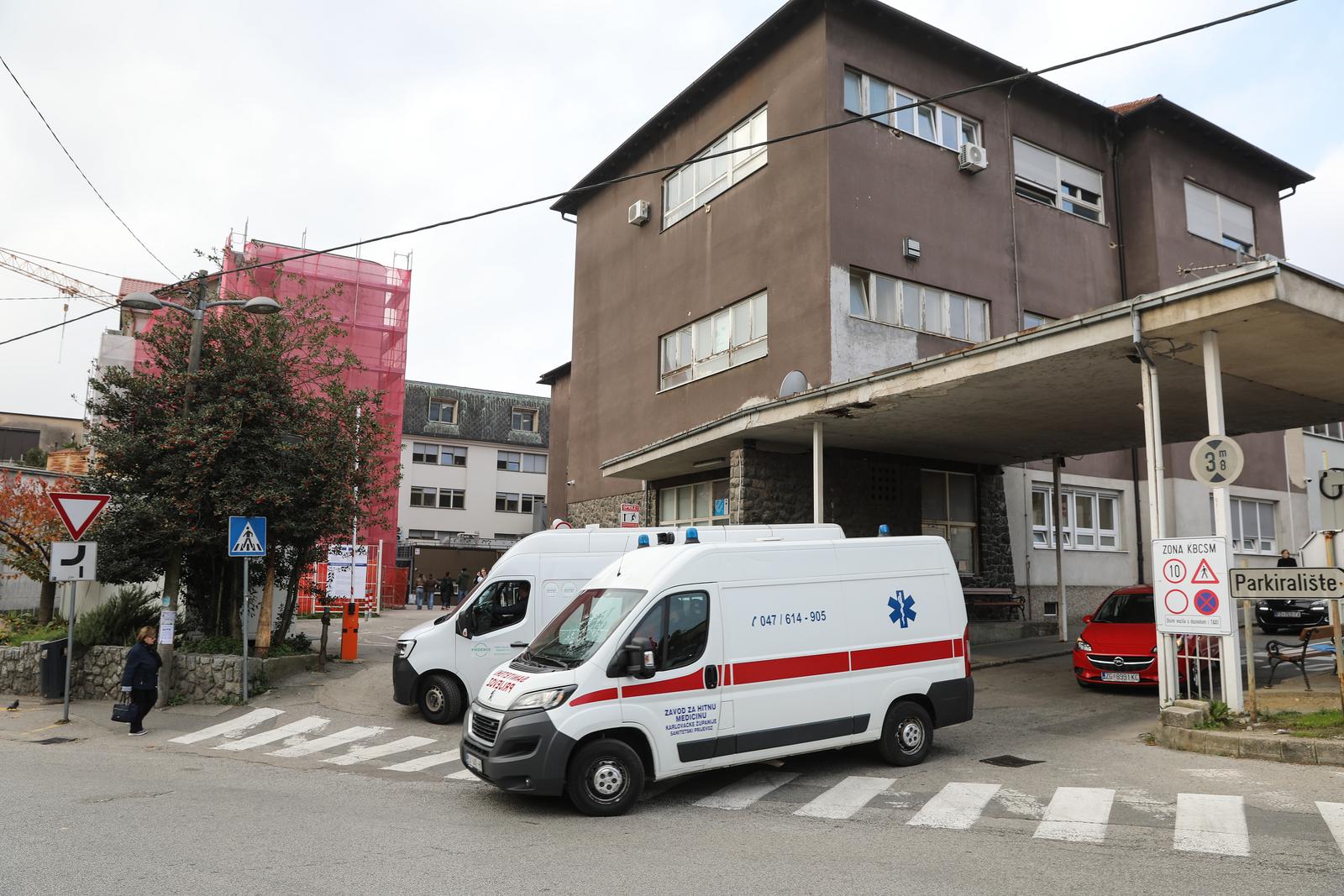 11.11.2024.,Zagreb, VInogradska, KBC Sestre Milosrdnice
strajk medicinskih radnika.
Photo: Robert Anic/PIXSELL      Photo: Robert Anic/PIXSELL