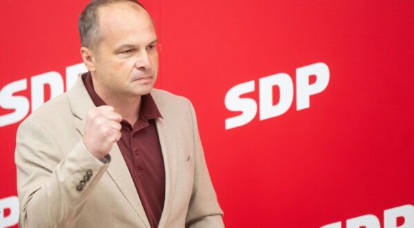 12.10.2024., Zagreb - Konstituirajuca sjednica Glavnog odbora SDP-a odrzana je u prostorijama SDP-a na Trgu Drage Iblera. predsjednik SDP-a Sinisa Hajdas Doncic Photo: Neva Zganec/PIXSELL