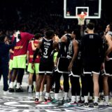 13, November, 2024, Belgrade -  The match of the ninth round of the Turkish Airlines Euroleague between KK Partizan Mozzart Bet and FC Barcelona was played in the Belgrade Arena. Photo: Dusan Milenkovic/ATAImages

13, novembar, 2024, Beograd - Utakmica devetog kola Turkish Airlines Evrolige izmedju KK Partizan Mozzart Bet i FC Barcelona odigrana je u Beogradskoj Areni. Photo: Dusan Milenkovic/ATAImages Photo: Dusan Milenkovic/ATAImages/PIXSELL