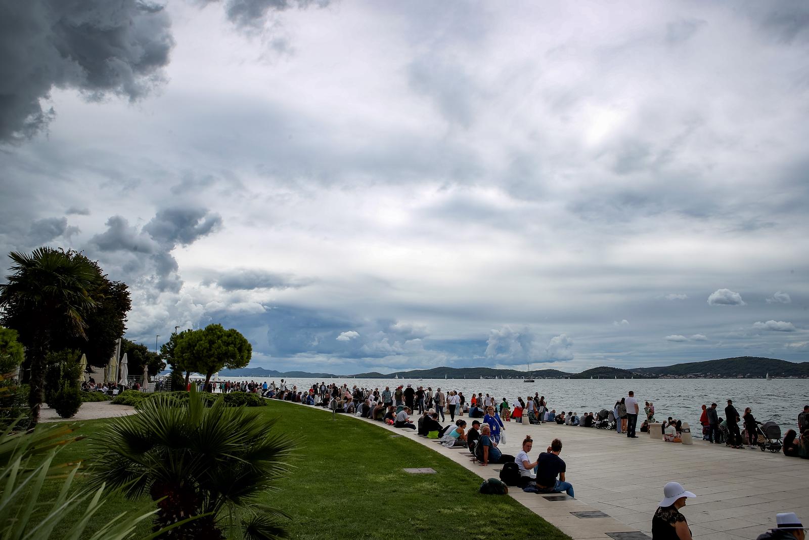 15.09.2024., Zadar - Polovica je rujna a grad je i dalje pun turista. Photo: Sime Zelic/PIXSELL