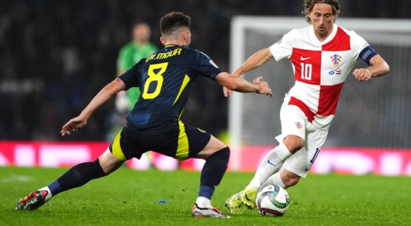 15.11.2024., Glasgow, Skotska - Susret Hrvatske i Skotske u 5. kolu Lige nacija, skupina A na Hampden Parku.   Photo: Andrew Milligan/Pa Wire/PIXSELL