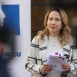 16.11.2024. Rijeka - Nezavisna kandidatkinja za predsjednicu Republike Hrvatske, Marija Selak Raspudic odrzala je konferenciju za medije na kojoj jepredstavila svoj program i viziju Hrvatske, s posebnim naglaskom na ovlasti Predsjednice Republike. Photo: Nel Pavletic/PIXSELL