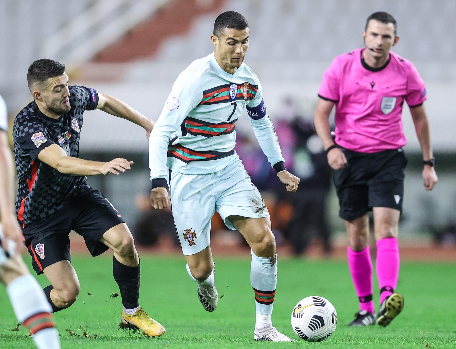 17.11.2020., stadion Poljud, Split - Utakmica Lige nacija, skupina A3, Hrvatska - Portugal. Photo: Slavko Midzor/PIXSELL