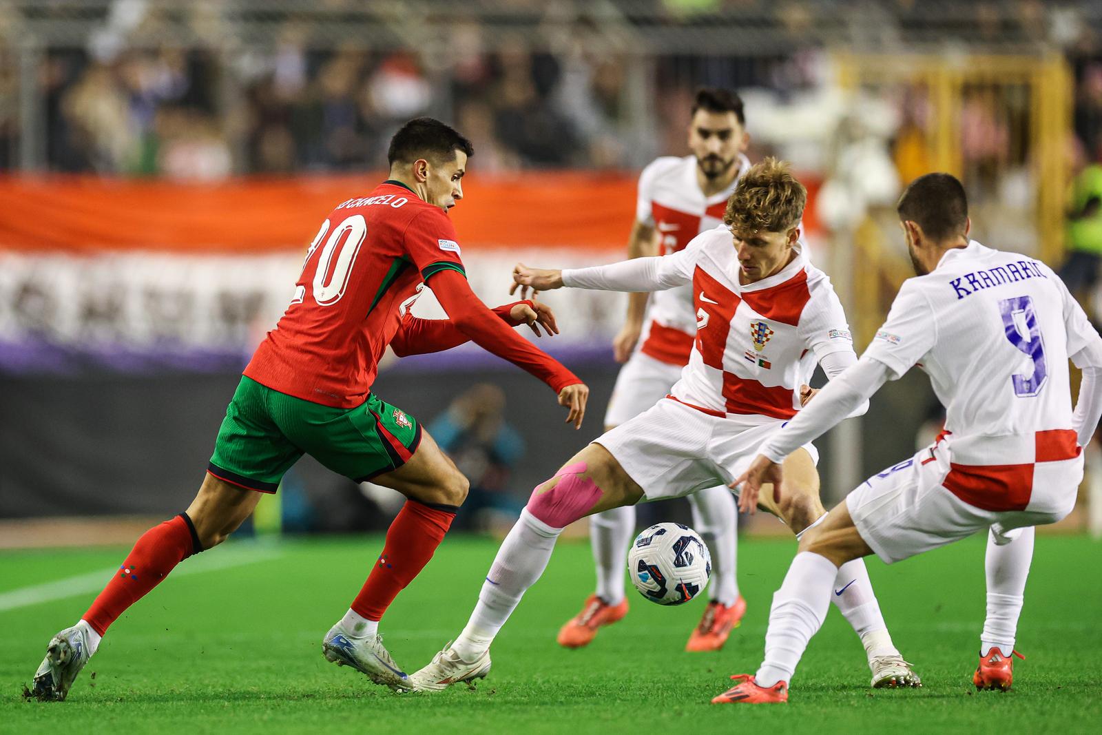 18.11.2024., Split, Poljud - UEFA Liga nacija - Liga A, Skupina 2: Hrvatska - Portugal. Photo: Luka stanzl/PIXSELL