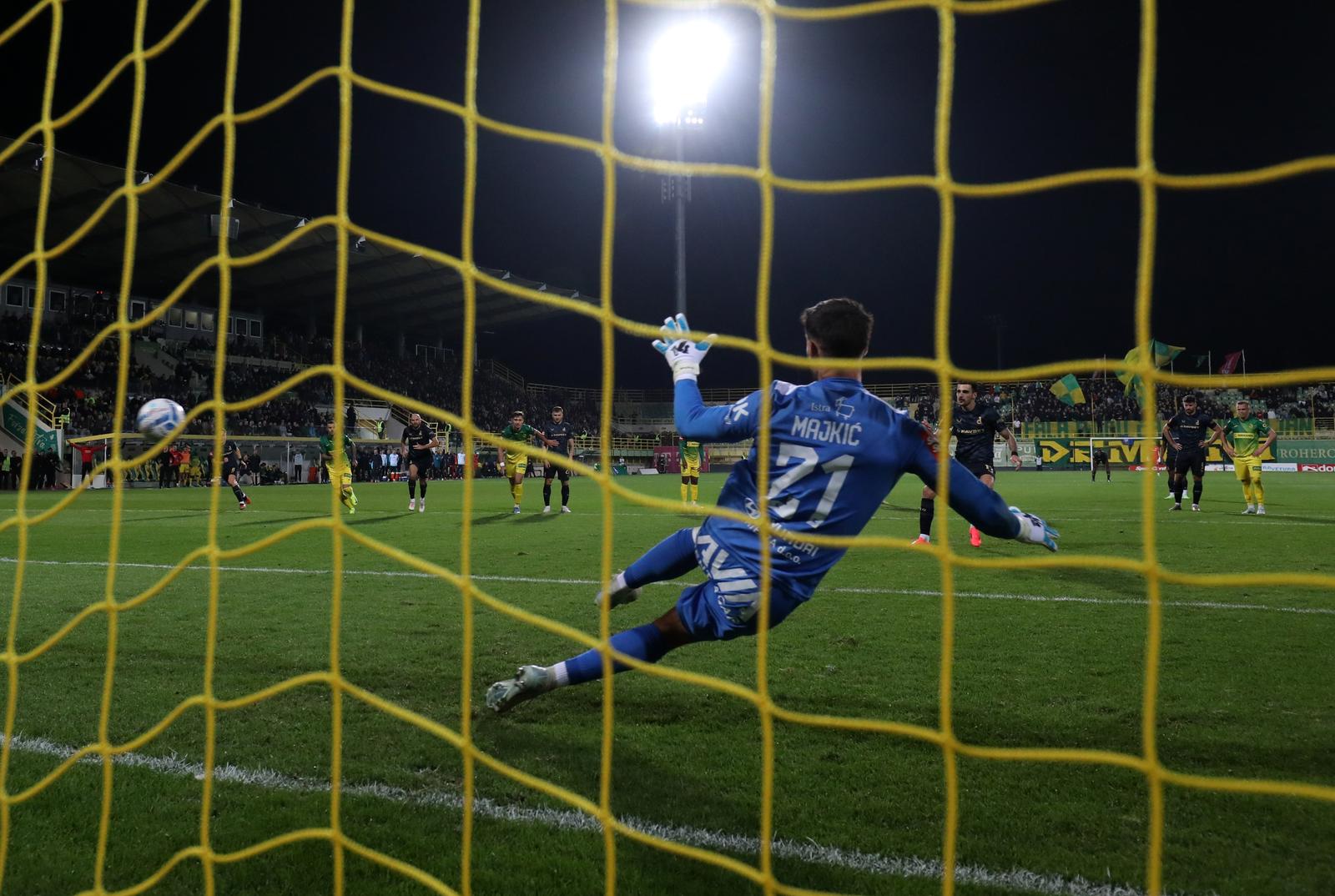 19.10.2024., Pula -  U 10. kolu SuperSport HNL, Istra 19161 na Aldo Drosina stadionu, ugostila je Dinamo. Photo: Sasa Miljevic/PIXSELL