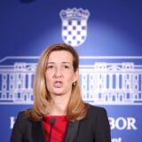 21.11.2024., Zagreb - Na konferenciji za medije odrzanoj u Saboru o temi temi: „Kome smeta Nacionalno vijece za pracenje provedbe Strategije suzbijanja korupcije“ govorila je Mirela Ahmetovic. Photo: Patrik Macek/PIXSELL