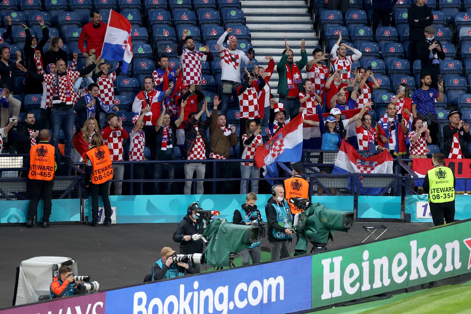 22.06.2021., Glasgow, Skotska - Hampden Park. UEFA Europsko prvenstvo 2020, skupina D, 3. kolo, Hrvatska - Skotska. "nPhoto: Goran Stanzl/PIXSELL