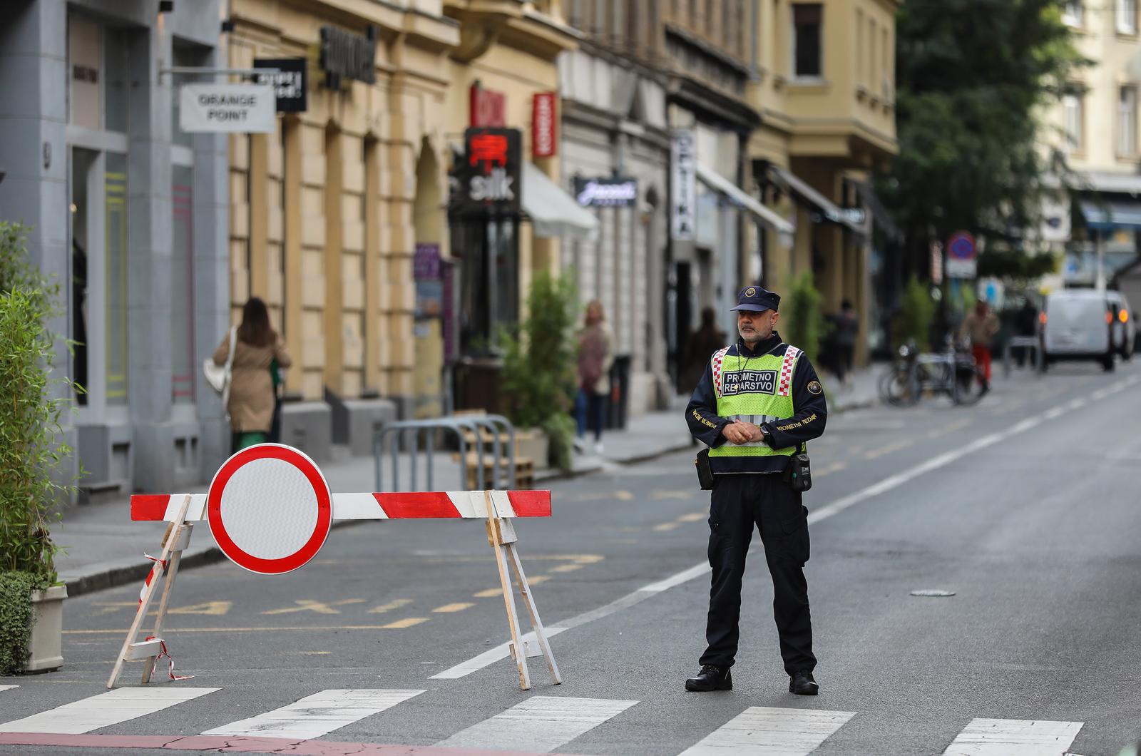 22.09.2022, Zagreb - Dan bez automobila. Uzi centar zatvoren je motorni promet te su biciklisti i pjesaci iskoristili priluku za setnju i voznju. Photo: Jurica Galoic/PIXSELL