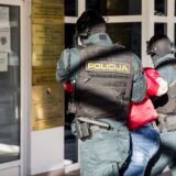 23.11.2020., Mostar, Bosna I Hercegovina - U velikoj akciji Federalne uprave policije "Inpact" privedeno je sedam osoba nakon sto je pretreseno devet lokacija na podrucju grada. Uhiceni se sumnjice za djela organiziranog kriminala poput pranja novca, iznude i otmice. rrPhoto: Denis Kapetanovic/PIXSELL