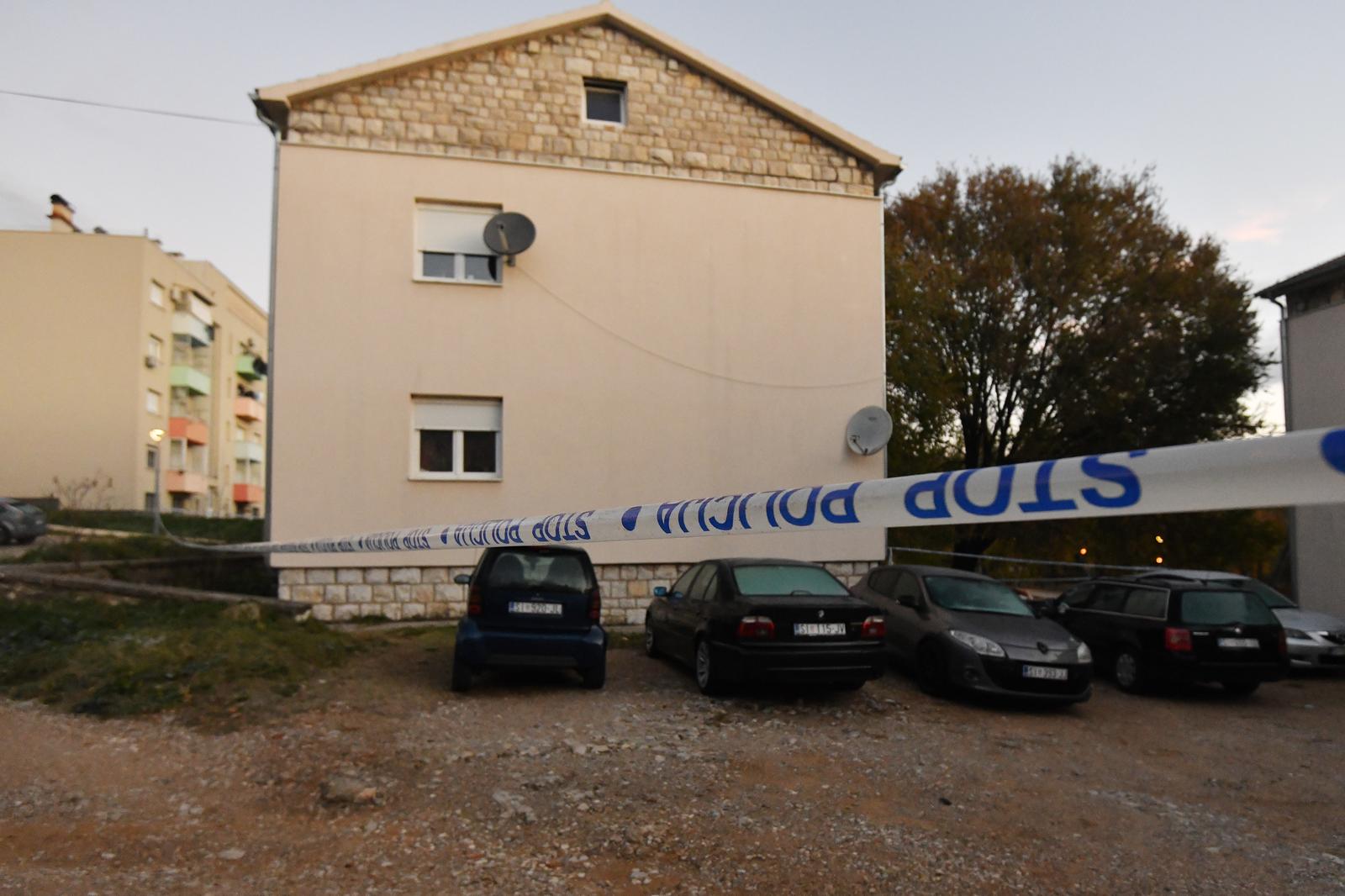 24.11.2024., Knin - Eksplozoja u stambenoj zgradi u Kninu. Photo: Hrvoje Jelavic/PIXSELL