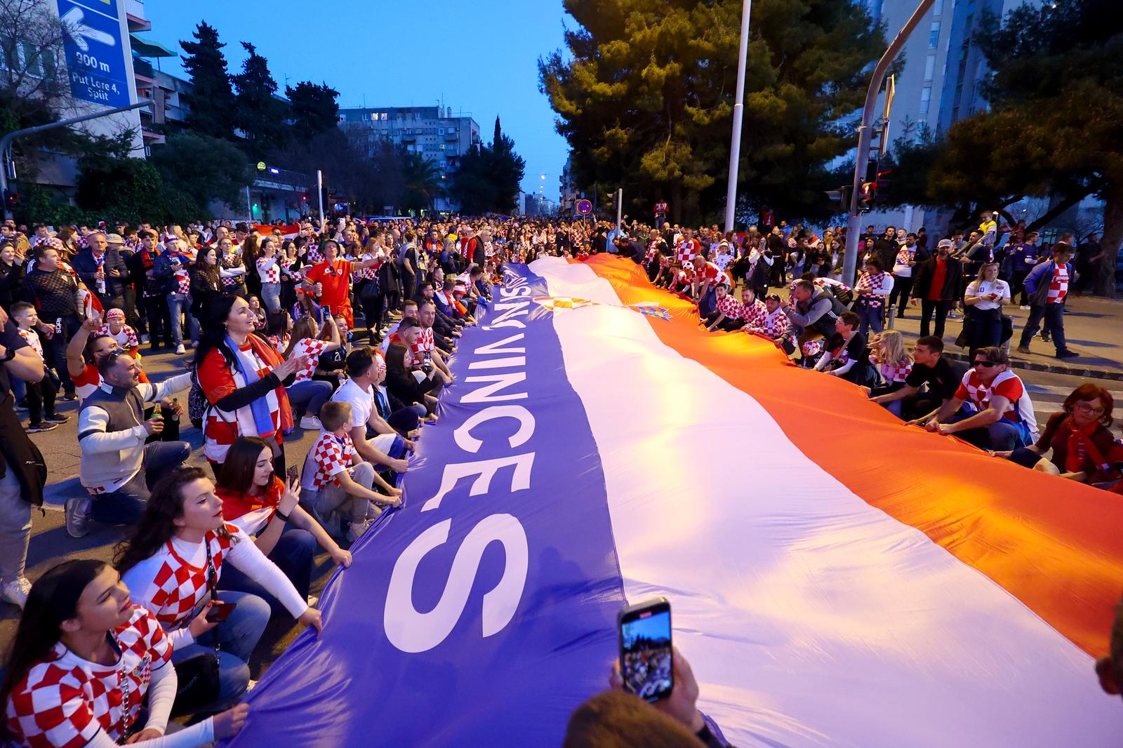 25.03.2023. Split, stadion Poljud  - Utakmica kvalifikacija za EURO 2024, Hrvatska – Wales. Photo: Miroslav Lelas/PIXSELL