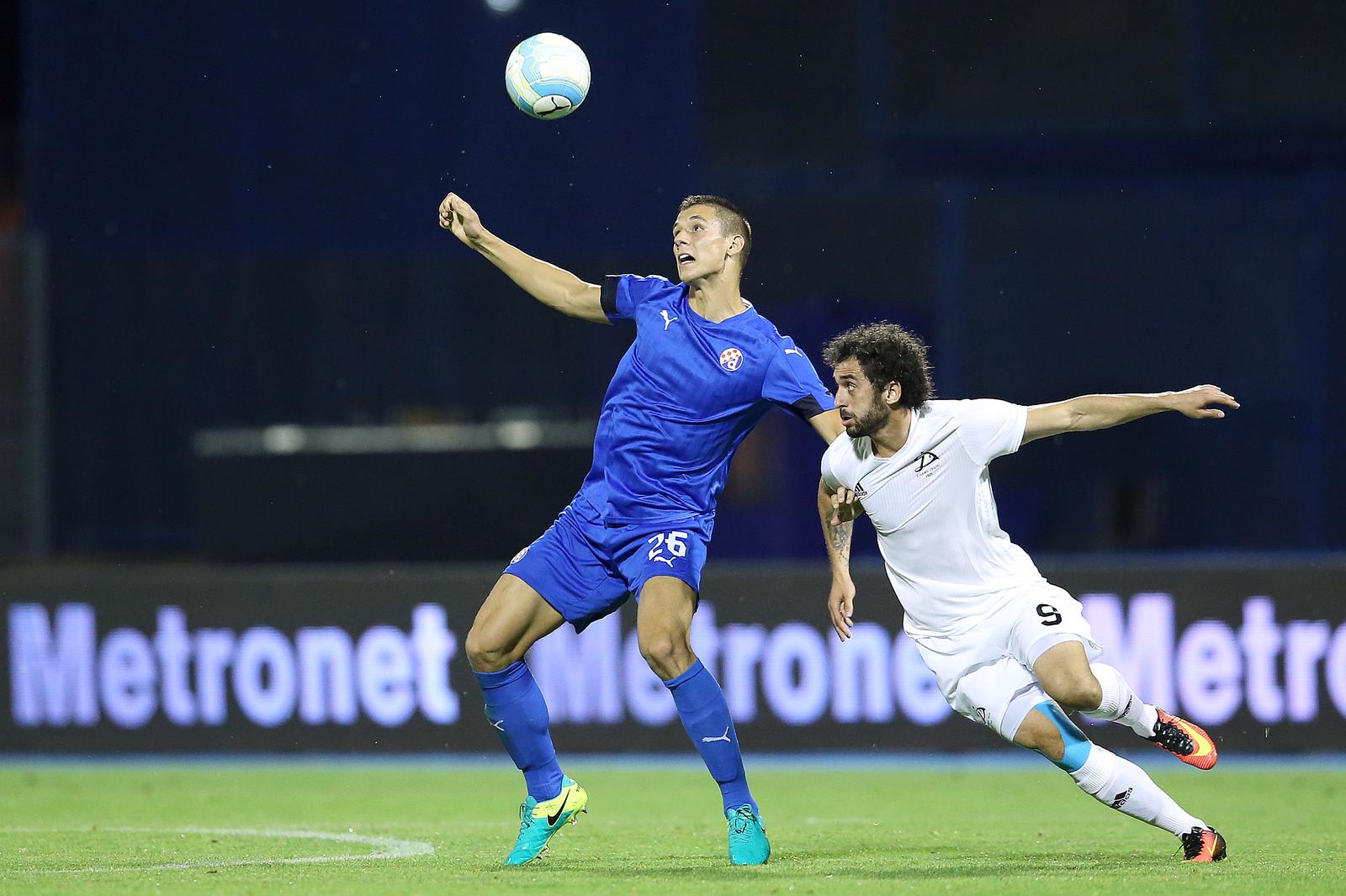 26.07.2016., Stadion Maksimir, Zagreb - Trece pretkolo Lige prvaka, utakmica GNK Dinamo - FC Dinamo Tbilisi. Filip Benkovic. "nPhoto: Goran Stanzl/PIXSELL