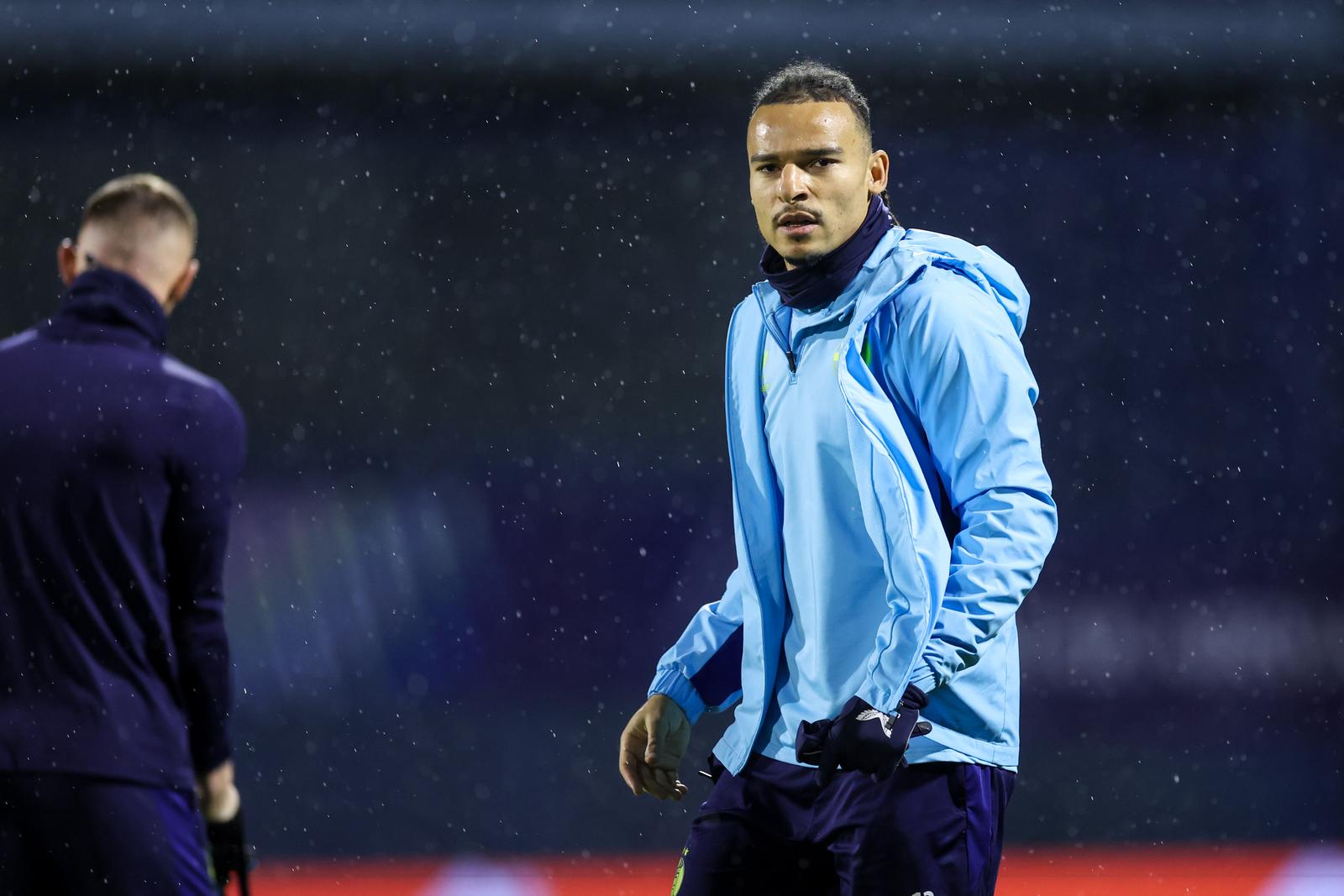 26.11.2024., stadion Maskimir, Zagreb - Trening nogometasa GNK Dinamo uoci 5. kola UEFA Lige prvaka protiv Borussije Dortmund. Samy Mmaee Photo: Igor Kralj/PIXSELL