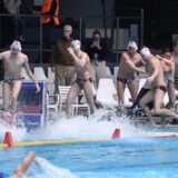 27.11.2024., Sportski park Mladost, Zagreb - Finale Kupa Hrvatske u vaterpolu za muske, VK Jug Adriatic osiguranje - VK Jadran Split. Vaterpolisti Juga osvojili su Kup Hrvatske. Photo: Josip Mikacic/PIXSELL