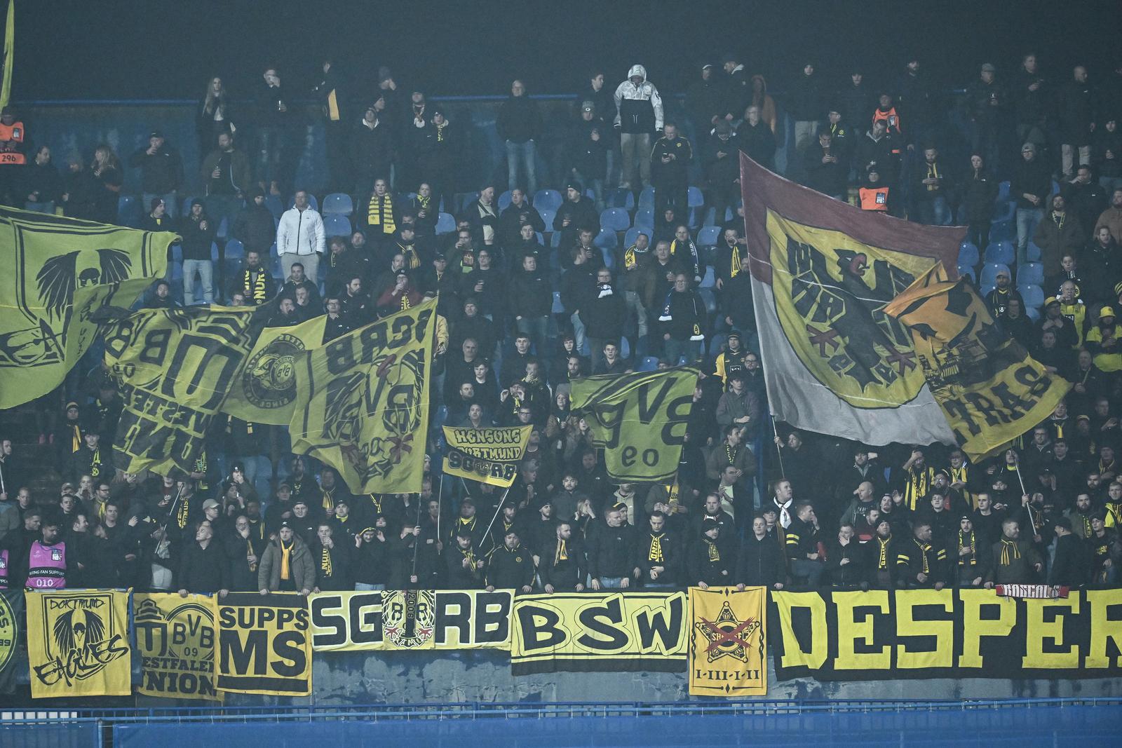 27.11.2024., stadion Maksimir, zagreb - UEFA Liga prvaka, grupna faza, 5. kolo, GNK Dinamo - Borussia Dortmund. Photo: Marko Lukunic/PIXSELL