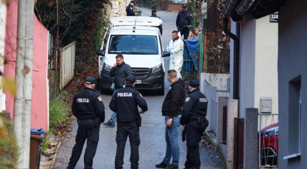 29.11.2024., Zagreb - U Ulici Crnomerec jutros je pronadjeno tijelo zenske osobe. Smrt je prema dosad utvrdjenom posljedica kaznenog djela. U tijeku je policijski ocevid i kriminalisticko istrazivanje. Photo: Goran Stanzl/PIXSELL