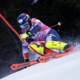 Alpine Skiing - FIS Alpine Ski World Cup - Men's Slalom - Wengen, Switzerland - January 14, 2024 Croatia's Filip Zubcic in action during the first run REUTERS/Leonhard Foeger Photo: LEONHARD FOEGER/REUTERS