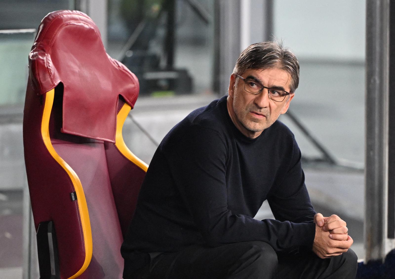 Soccer Football - Europa League - AS Roma v Dynamo Kyiv - Stadio Olimpico, Rome, Italy - October 24, 2024 AS Roma coach Ivan Juric before the match REUTERS/Alberto Lingria Photo: ALBERTO LINGRIA/REUTERS