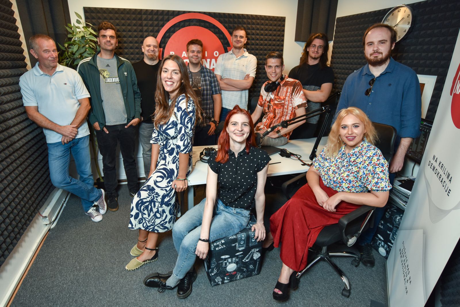 31.07.2023., Zagreb - Radio Nacional - tehnika i informativa. 



Photo Sasa ZinajaNFoto