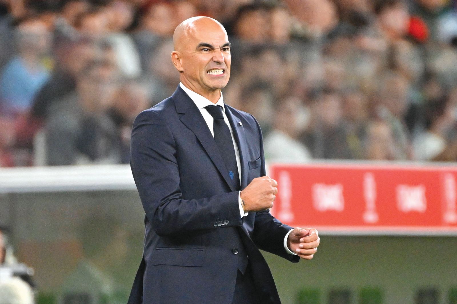 Lisbon, 050924. Estadio do Lisboa e Benfica. Coach Roberto Martinez at match Portugal - Croatia of the 1st round of Group A of the League of Nations. Photo: Damir Krajac / CROPIX Lisabon Croatia Copyright: xxDamirxKrajacx/xCROPIXx portugal_hrvatska70-050924