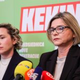 17.11.2024., Zagreb - Konferencija za medije Ivane Kekin, predsjednicke kandidatkinje stranke Mozemo na temu korupcije u hrvatskom zdravstvenom sustavu. Photo: Luka stanzl/PIXSELL