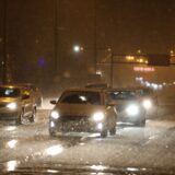 06.04.2021.,Split - Jaka, kisa, susnjezica i snijeg u kombinaciji s burom stvaraju poledicu na splitskim prometnicama."nPhoto:Ivo Cagalj/PIXSELL