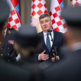 28.05.2024., Zagreb - Predsjednik Republike i vrhovni zapovjednik Oruzanih snaga Republike Hrvatske uprilicio je svecani prijam u Uredu predsjednika RH u prigodi obiljezavanja Dana Hrvatske vojske, Dana Hrvatske kopnene vojske i 33. obljetnice ustrojavanja Hrvatske vojske. Tim povodom Predsjednik Republike urucio je odlikovanja i promaknuca pripadnicima Oruzanih snaga Republike Hrvatske. predsjednik Republike Hrvatske Zoran Milanovic Photo: Neva Zganec/PIXSELL