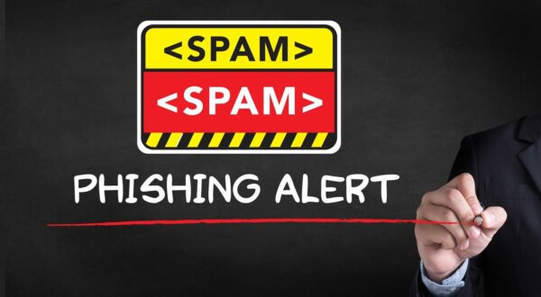 PHISHING ALERT Businessman drawing Landing Page on blackground,Image: 310838122, License: Royalty-free, Restrictions: , Model Release: no, Credit line: YAY Media AS / Alamy / Alamy / Profimedia