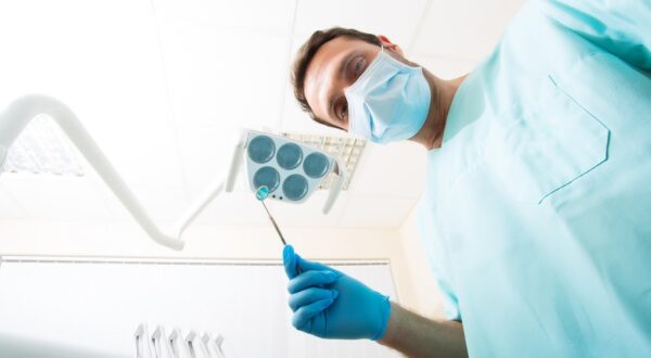 Inspection at the Dentist from the point of view of the patient.,Image: 319130304, License: Royalty-free, Restrictions: , Model Release: yes, Credit line: Zoonar GmbH / Alamy / Alamy / Profimedia