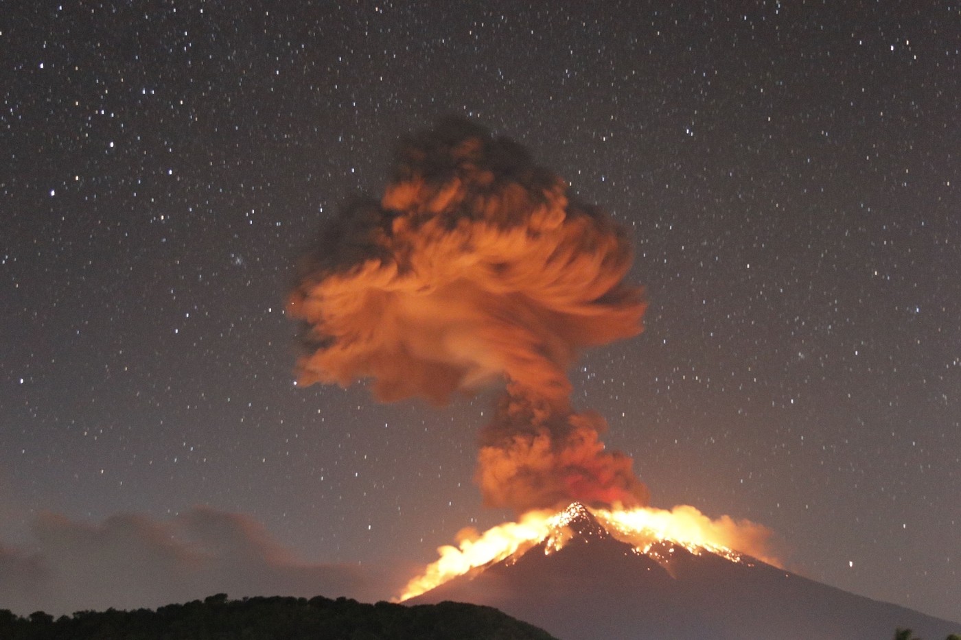 Erupcija vulkana na Baliju