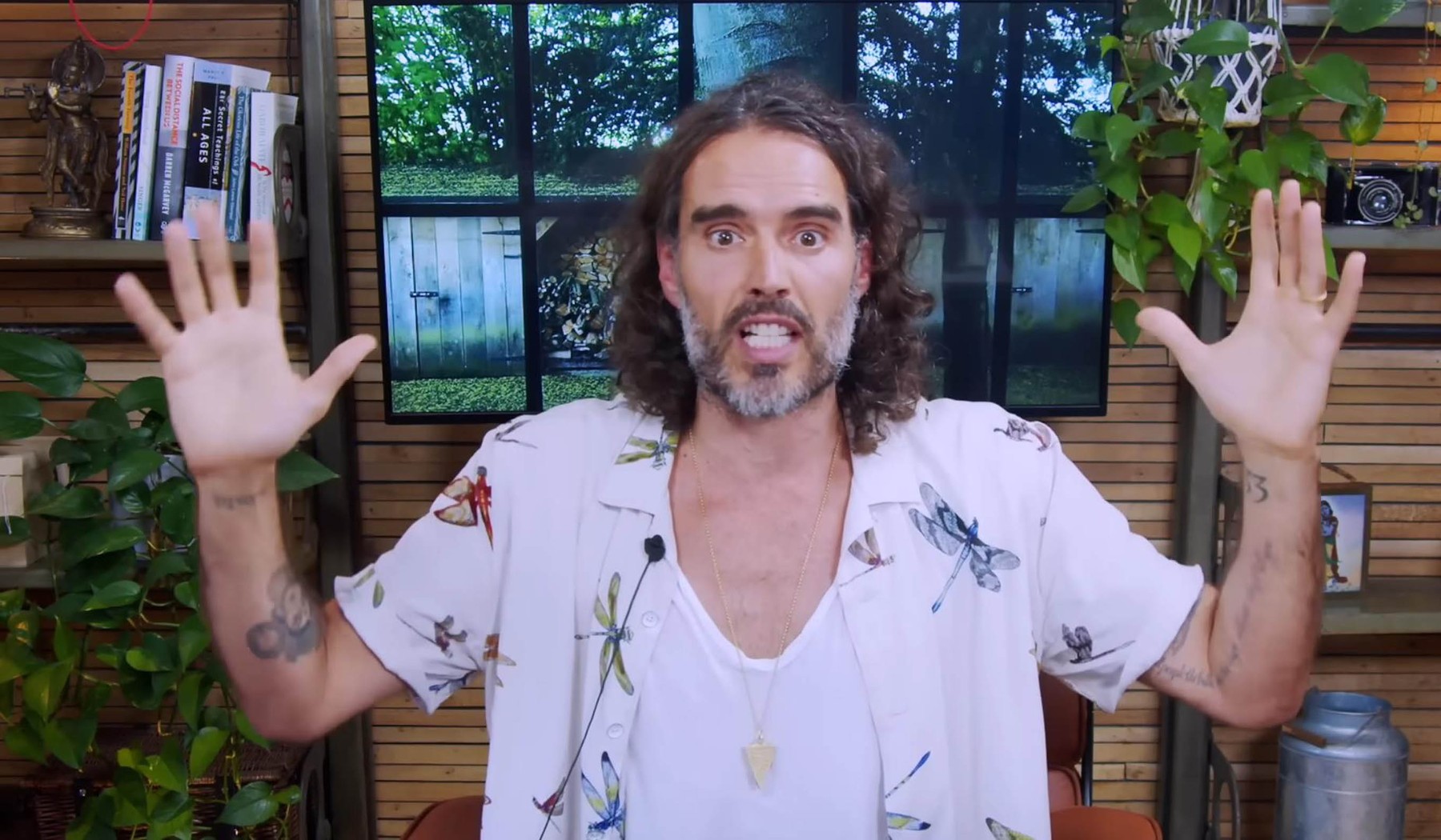 18-9-2023

Russell Brand posts a video on his Youtube channel to refute alleged sexual assault and rape claims 

Pictured: Russell Brand,Image: 806249605, License: Rights-managed, Restrictions: , Model Release: no, Credit line: Youtube / Planet / Profimedia