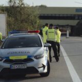 KOSICE, SLOVAKIA - OCTOBER 5: Slovak police officers patrol one of the border crossing points and execute random checks on people crossing the border from Hungary to Slovakia near Milhost village of Kosice, Slovakia on October 5, 2023. According to the Slovak government, the reinstatement of border checks at the border with Hungary is one of the major steps to reduce the number of illegal immigrants who simply pass through Slovakia on their way to other EU nations. Robert Nemeti / Anadolu Agency,Image: 811243619, License: Rights-managed, Restrictions: , Model Release: no, Credit line: Robert Nemeti / AFP / Profimedia