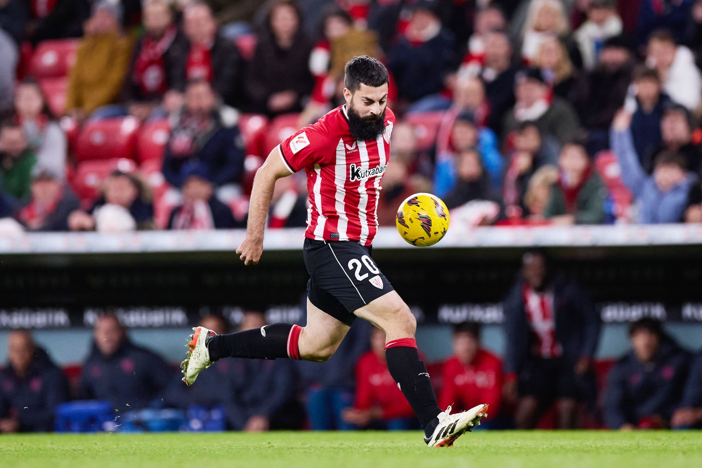 Asier Villalibre of Athletic Club during the Spanish championship La Liga football match between Athletic Club and FC Barcelona on March 3, 2024 at San Mames in Bilbao, Spain - Photo Ricardo Larreina / Spain DPPI / DPPI,Image: 853882992, License: Rights-managed, Restrictions: Hungary Out, Model Release: no, Credit line: Ricardo Larreina / AFP / Profimedia