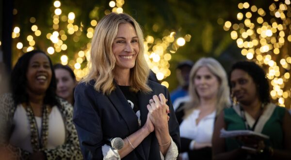 October 9, 2024, Canton, Georgia, USA: Smyrna, Georgia native and actress Julia Roberts waits to address the crowd at a womenâ€™s reproductive rights rally for Kamala Harris  in the heart of a strongly Republican county.
09 Oct 2024
Pictured: October 9, 2024, Canton, Georgia, USA: Smyrna, Georgia native and actress Julia Roberts waits to address the crowd at a womenâ€™s reproductive rights rally for Kamala Harris  in the heart of a strongly Republican county.,Image: 918908987, License: Rights-managed, Restrictions: NO Argentina, Australia, Bolivia, Brazil, Chile, Colombia, Finland, France, Georgia, Hungary, Japan, Mexico, Netherlands, New Zealand, Poland, Romania, Russia, South Africa, Uruguay, Model Release: no, Credit line: ZUMAPRESS.com / MEGA / The Mega Agency / Profimedia