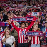 Atletico de Madrid v LOSC Lille - UEFA Champions League 2024/25 League Phase MD3 Atletico de Madrid fans seen during the UEFA Champions League 2024/25 League Phase MD3 match between Atletico de Madrid and LOSC Lille at Estadio Riyadh Air Metropolitano on October 23, 2024 in Madrid, Spain. Madrid Estadio Riyadh Air Metropolitano Madrid Spain Copyright: xAlbertoxGardinx AGardin_20241023_Football_Champions_Atletico_Madrid_Lille_030,Image: 925591835, License: Rights-managed, Restrictions: , Model Release: no, Credit line: Alberto Gardin / imago sportfotodienst / Profimedia