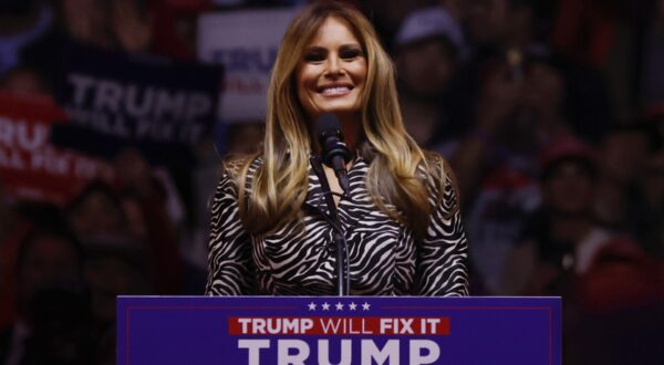 Former First Lady Melania Trump speaks before Republican Nominee and former President of the United States Donald J. Trump at a rally at Madison Square Garden in New York City on Sunday, October 27, 2024. Photo by /UPI,Image: 927220975, License: Rights-managed, Restrictions: , Model Release: no, Credit line: John Angelillo / UPI / Profimedia