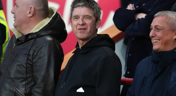 Noel Gallagher in the stands during the Premier League match at the Vitality Stadium, Bournemouth. Picture date: Saturday November 2, 2024.,Image: 929503083, License: Rights-managed, Restrictions: EDITORIAL USE ONLY No use with unauthorised audio, video, data, fixture lists, club/league logos or "live" services. Online in-match use limited to 120 images, no video emulation. No use in betting, games or single club/league/player publications., Model Release: no, Credit line: Adam Davy / PA Images / Profimedia