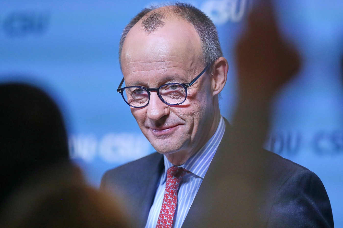 Berlin, Deutschland, 08.11.2024: Deutscher Bundestag: CDU-Chef Friedrich Merz vor der 198. Bundestagssitzung in einer Pressekonferenz *** Berlin, Germany, 08 11 2024 German Bundestag CDU leader Friedrich Merz before the 198 Bundestag session in a press conference Copyright: xdtsxNachrichtenagenturx dts_50930,Image: 932375491, License: Rights-managed, Restrictions: imago is entitled to issue a simple usage license at the time of provision. Personality and trademark rights as well as copyright laws regarding art-works shown must be observed. Commercial use at your own risk., Model Release: no, Credit line: dts Nachrichtenagentur / imago stock&people / Profimedia