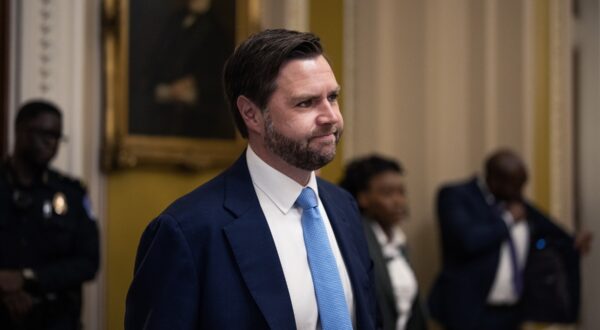 UNITED STATES - NOVEMBER 20: Vice President-elect Sen. JD Vance, R-Ohio, leaves the Senate floor while in the U.S. Capitol for meetings with nominee to be attorney general former Rep. Matt Gaetz, R-Fla., on Wednesday, November 20, 2024. (Tom Williams/CQ Roll Call/Sipa USA),Image: 936836110, License: Rights-managed, Restrictions: *** World Rights *** Minimum Rates Apply in the US: $75 for Print, $20 for Web ***, Model Release: no, Credit line: CQ-Roll Call / ddp USA / Profimedia