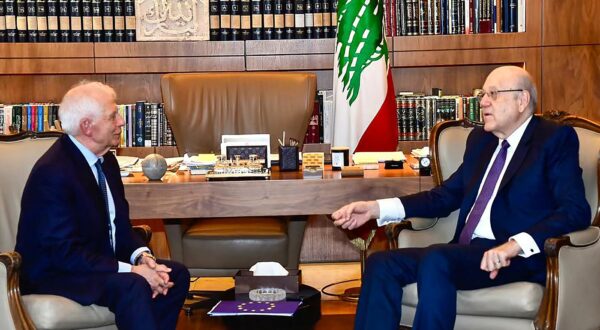 Josep Borrell i Najib Mikati