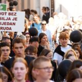 20.09.2024., Pula: U Puli odrzan mimohod protiv nasilja nad zenama. Photo: Sasa Miljevic / PIXSELL/PIXSELL