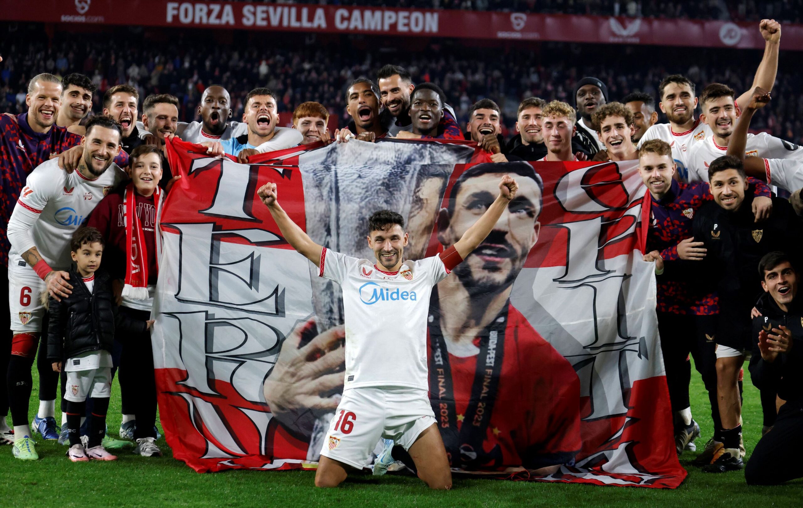 Spanish La Liga EA Sports soccer match Sevilla vs Celta at Ramon Sanchez Pizjuan Stadium in Sevilla, Spain. 14 Decmber 2024 Jesus Navas JORNA16 LIgA EA SPORTS ESTADIO SANCHEZ PIZJUAN Foto manuel gomezSevilla vs Celta 900 Cordon Press 900 CordonxPress LOF - Sevilla vs Celta