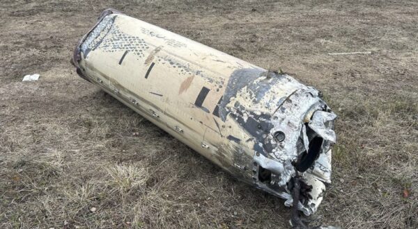 epa11742275 A handout photo released by the Russian Defense Ministry's official Telegram channel on 26 November 2024 shows the debris of the US made long-range ATACMS missile, reportedly used in attacks by Ukrainian forces and shot down in Russia's Kursk region on 23 November 2024. Russian troops entered Ukrainian territory on 24 February 2022, starting a conflict that has provoked destruction and a humanitarian crisis.  EPA/RUSSIAN DEFENSE MINISTRY / HO HANDOUT   HANDOUT EDITORIAL USE ONLY/NO SALES