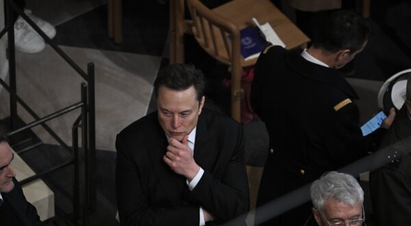 Elon Musk during official reopening ceremony of Notre-Dame Cathedral in Paris, France on December 7, 2024, after more than five-years of reconstruction work following the April 2019 fire.//04SIPA_sipa2413/Credit:ELIOT BLONDET-POOL/SIPA/2412072215,Image: 944154171, License: Rights-managed, Restrictions: , Model Release: no, Credit line: ELIOT BLONDET-POOL / Sipa Press / Profimedia