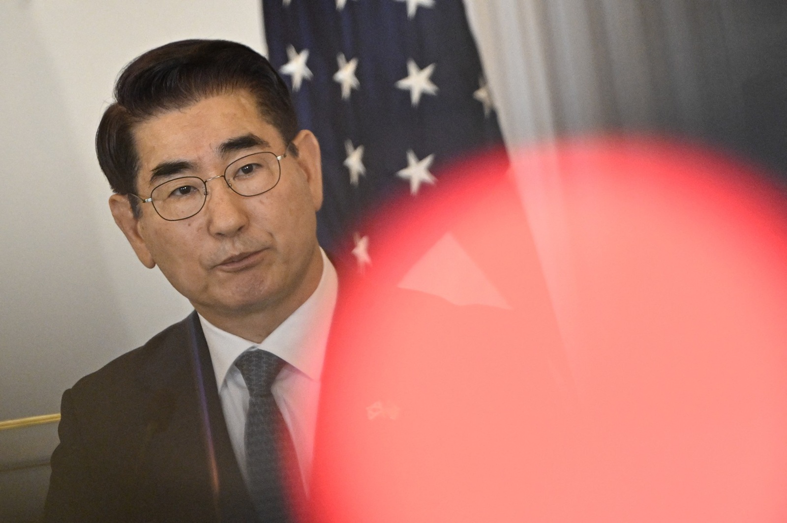 WASHINGTON D.C., UNITED STATES - OCTOBER 31: Republic of Korea Minister of Defense Kim Yong-hyun speaks during a news conference with Republic of Korea Minister of Foreign Affairs Cho Tae-yul, Secretary of State Antony Blinken, and The United States Secretary of Defense Lloyd J. Austin III at the Department of State in Washington D.C., United States on October 31, 2024. Celal Gunes / Anadolu/ABACAPRESS.COM,Image: 928808618, License: Rights-managed, Restrictions: , Model Release: no, Credit line: AA/ABACA / Abaca Press / Profimedia