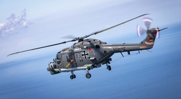 June 8, 2020, Baltic Sea: INFO@COVER-IMAGES.COM..200608-N-BM428-0365 BALTIC SEA (June 8, 2020) A German Mk88A Super Lynx helicopter piloted by German military service members flies over the Blue Ridge-class command and control ship USS Mount Whitney (LCC 20) while participating in exercise Baltic Operations (BALTOPS) 2020 in the Baltic Sea, June 7, 2020. BALTOPS is the premier annual maritime-focused exercise in the Baltic Region, marking the 49th year of one of the largest exercises in Northern Europe enhancing flexibility and interoperability among allied and partner nations...Where: Baltic Sea.When: 08 Jun 2020.Credit: Cover Images..**Editorial use only*,Image: 529382916, License: Rights-managed, Restrictions: * United Kingdom Rights OUT *, Model Release: no, Credit line: COVER Images / Zuma Press / Profimedia